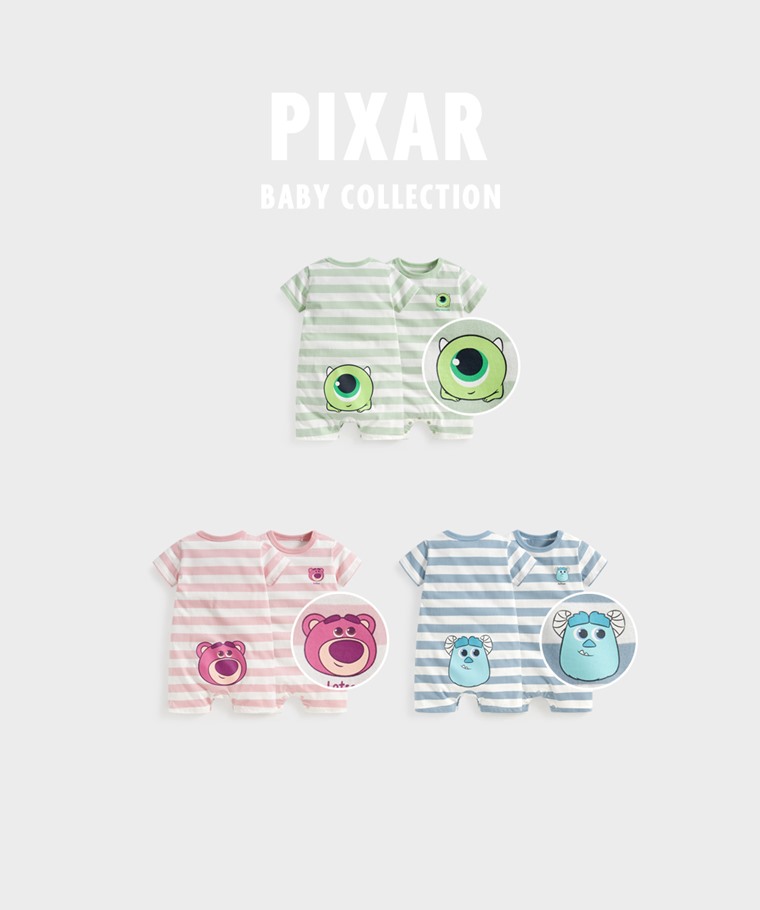 皮克斯系列印花連身衣-Baby