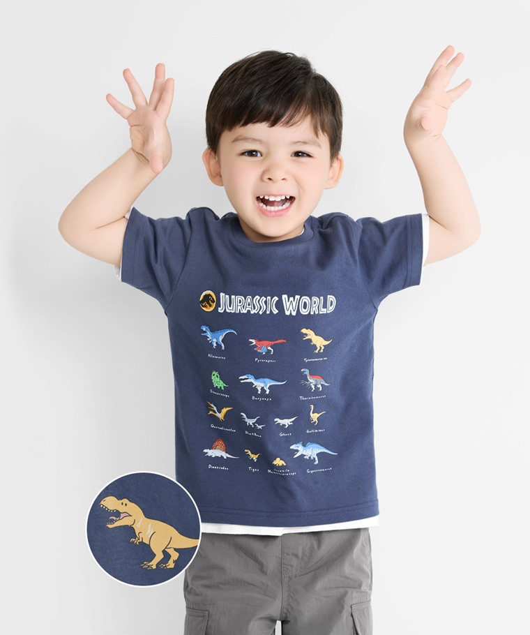 Jurassic World印花T恤-11-童