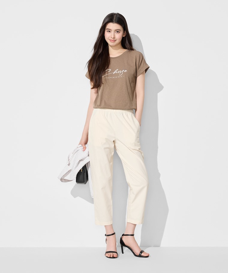 棉質輕便九分褲-女