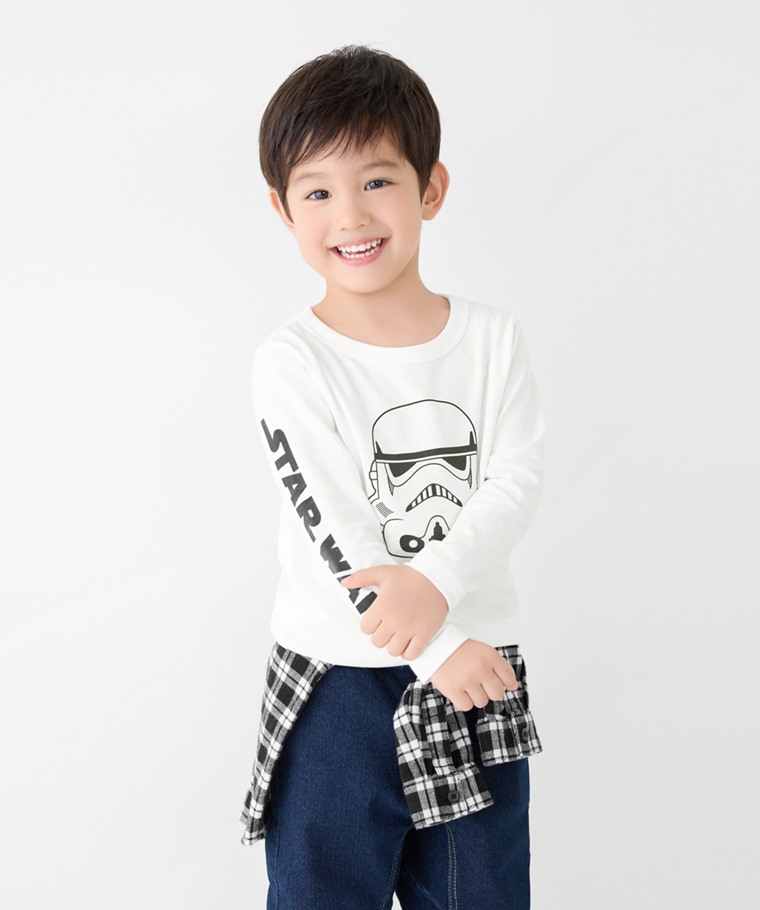 STAR WARS系列長袖印花T恤-02-童