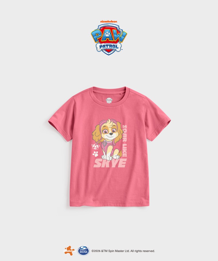 聯名系列T恤-KIDS：童 · 汪汪隊立大功印花T恤-03