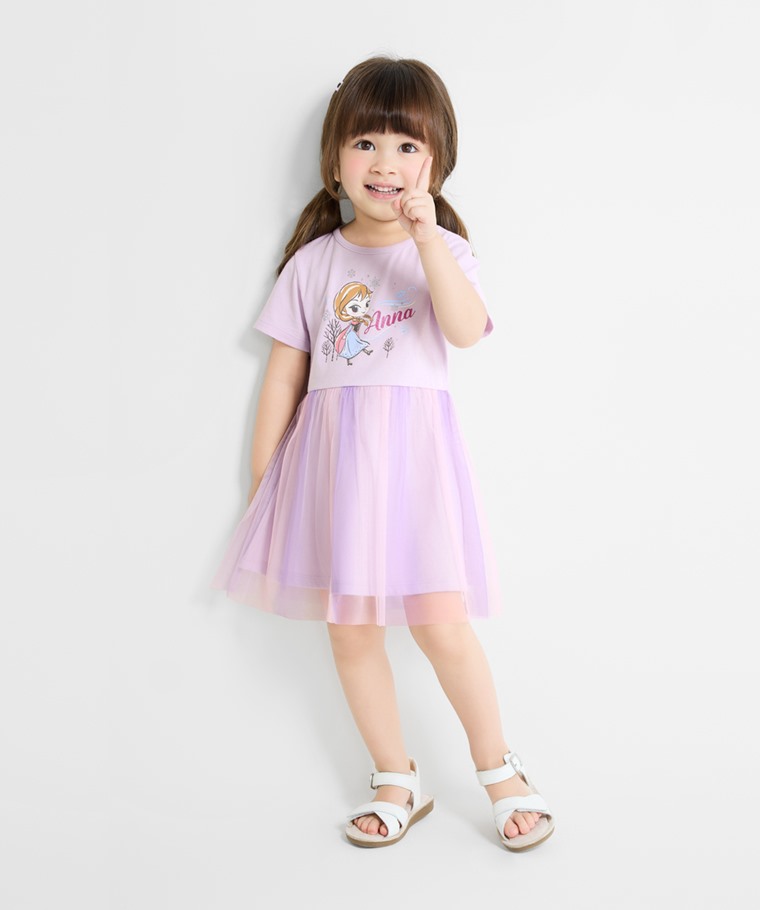 春夏童裝新品：童 · 迪士尼系列紗裙短袖洋裝