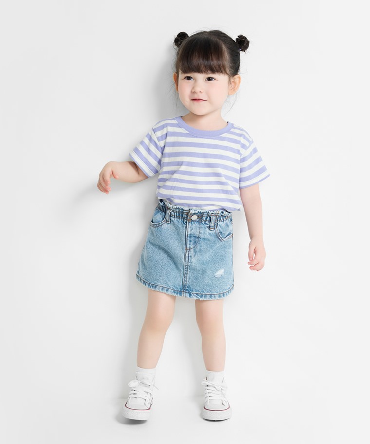 純棉條紋T恤-Baby