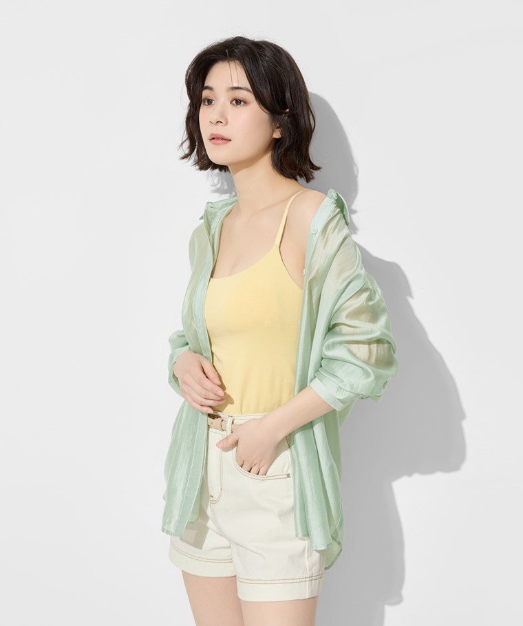 Bra細肩帶背心-女