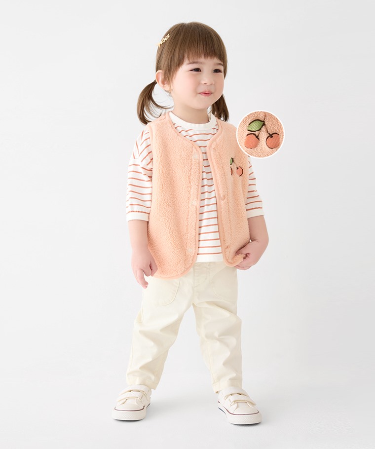 Miffy and Friends電繡背心-Baby - 背心設計，穿脫便利，輕鬆搭配各式造型。