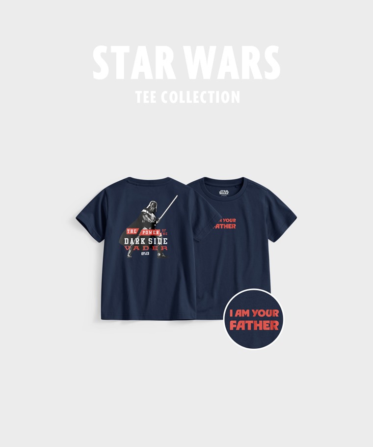 聯名系列T恤-KIDS：童 · STAR WARS系列印花T恤-02