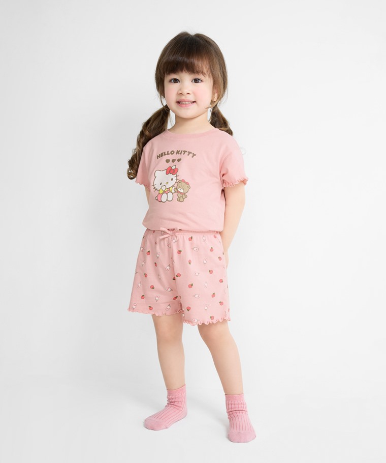 三麗鷗純棉木耳邊家居套裝-01-童