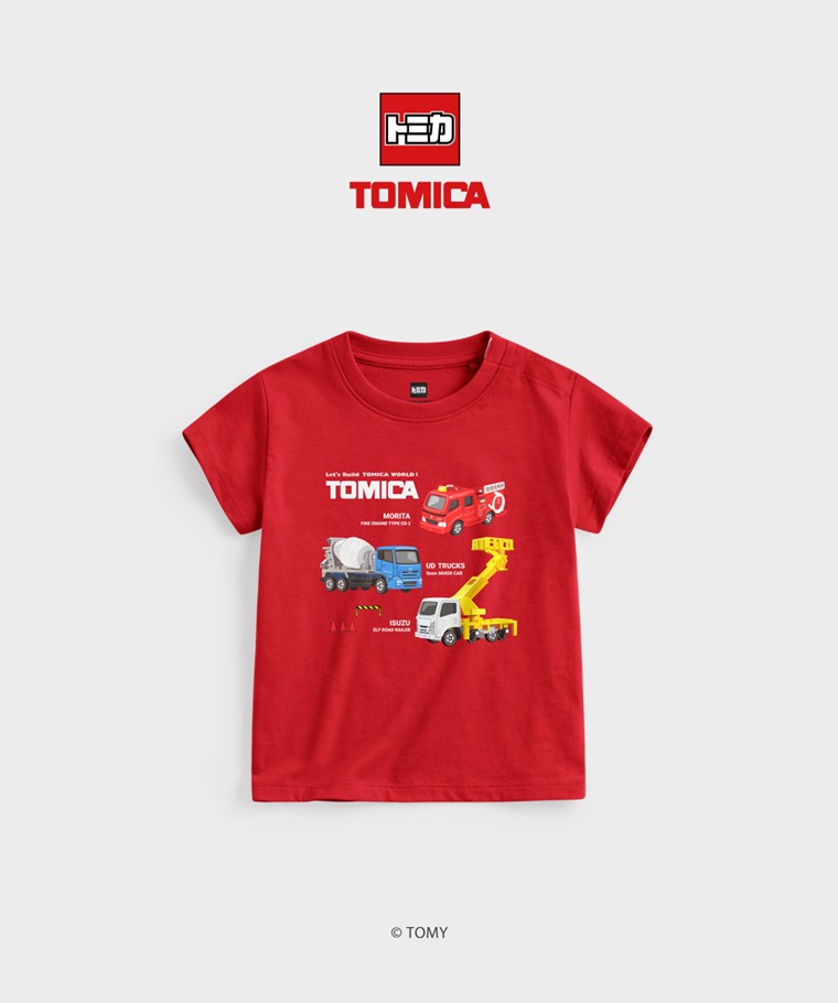 聯名系列T恤-BABY：Baby · TOMICA印花T恤-02