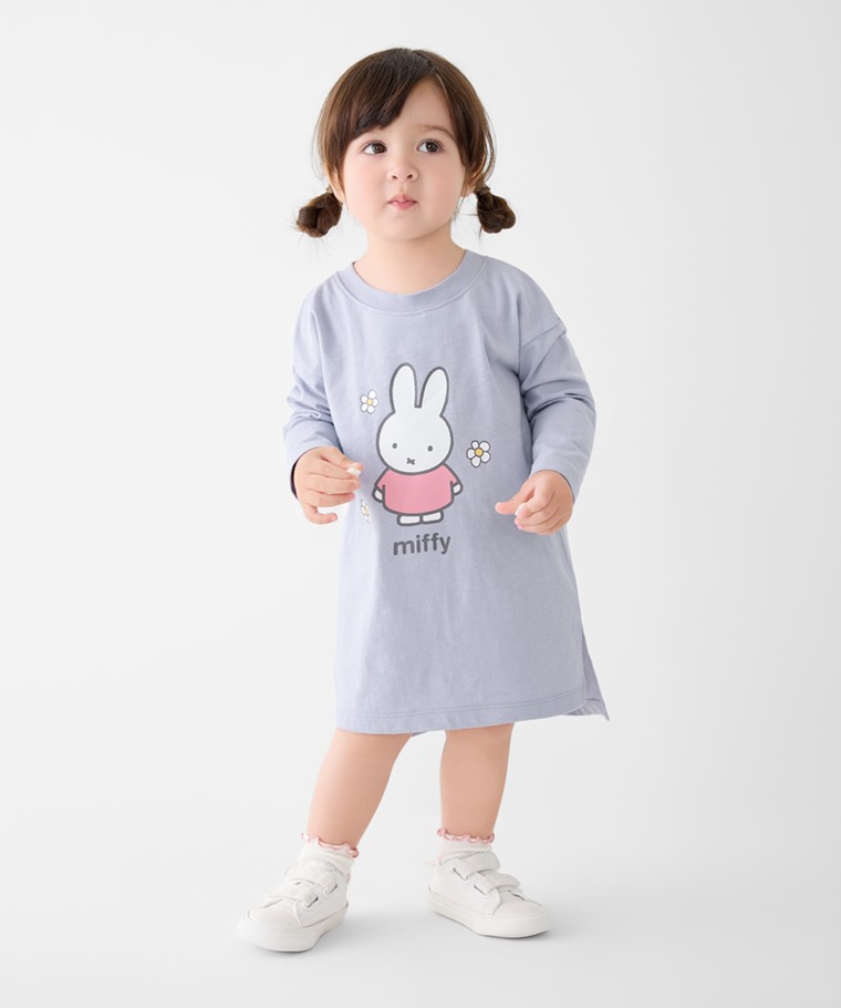 Miffy竹節棉長版上衣-Baby