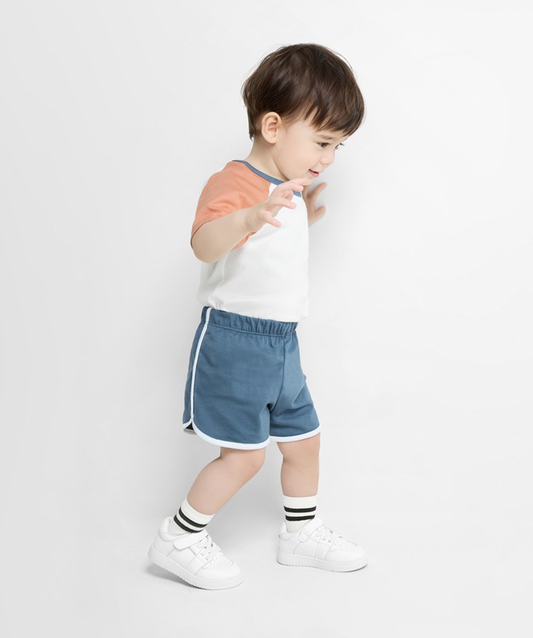 純棉拼色套裝-Baby