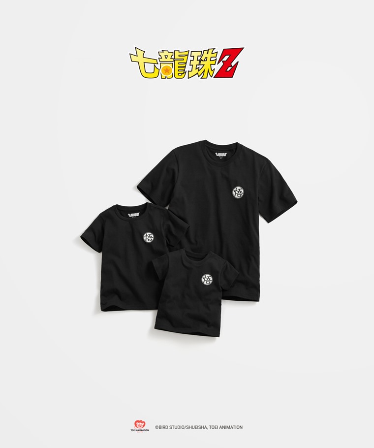 親子/情侶系列：Baby · 七龍珠Z印花T恤-01,男 · 七龍珠Z印花T恤-01,童 · 七龍珠Z印花T恤-01
