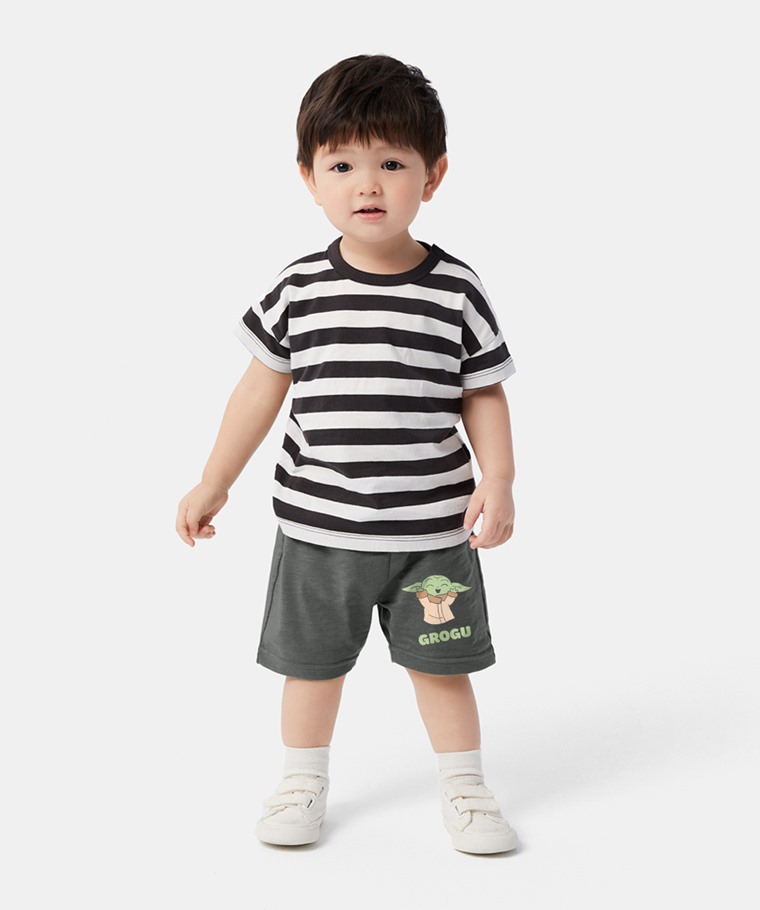 STAR WARS系列竹節棉印花短褲-Baby