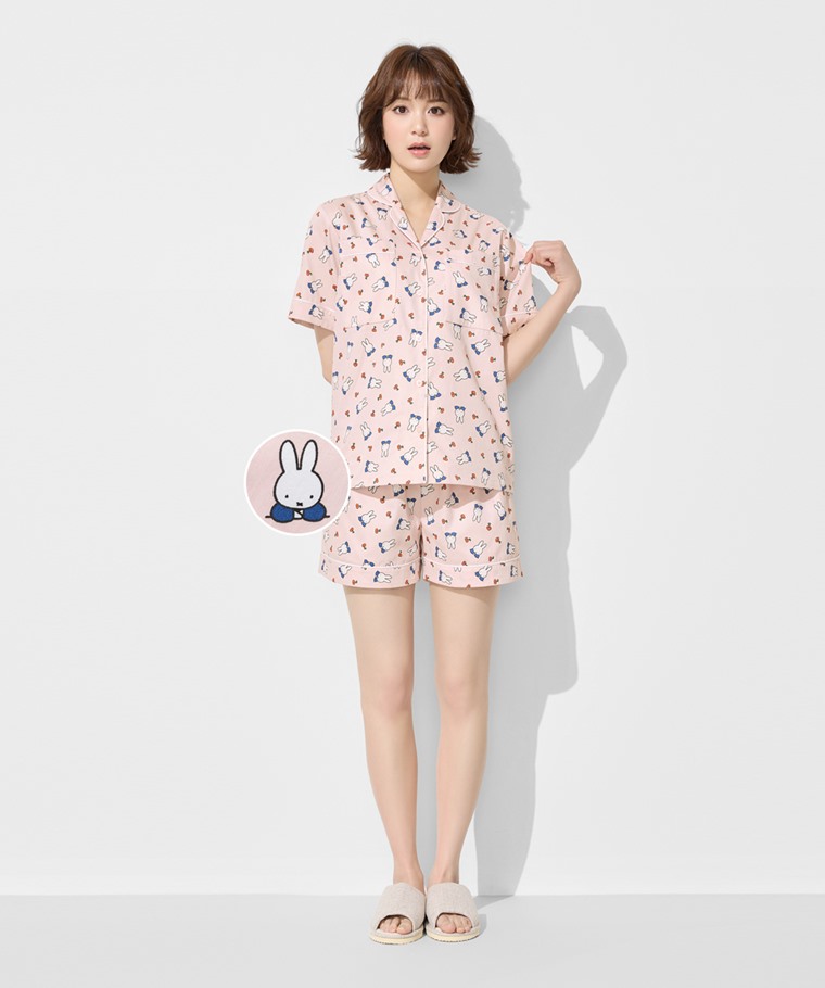 Miffy棉質安心防凸點家居套裝-女