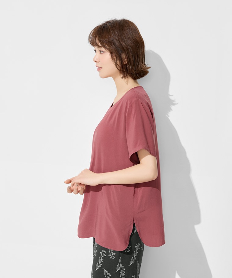 嫘縈Bra花草印花家居套裝-女