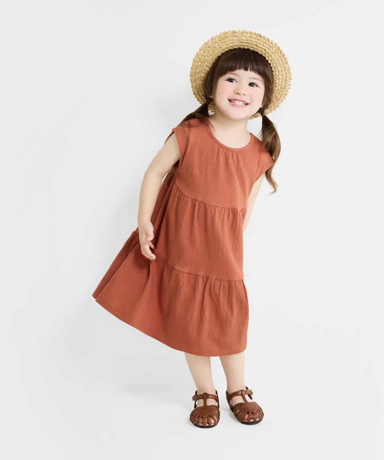春夏童裝新品：童 · 棉質背心洋裝