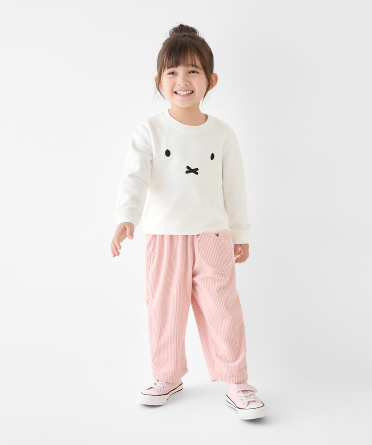 Miffy毛圈電繡圓領衫-01-童