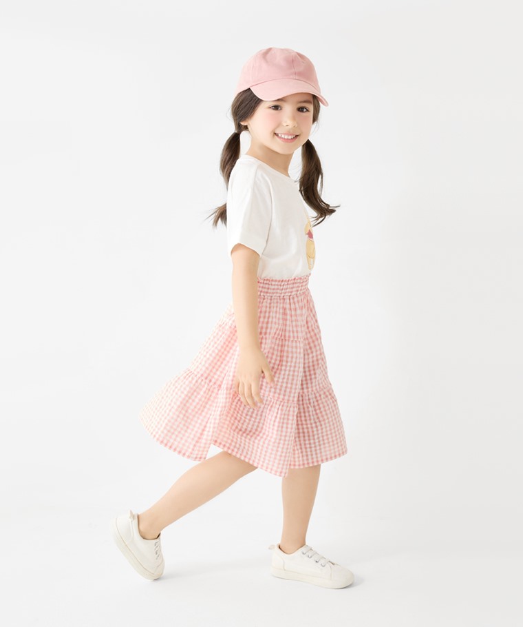 格紋蛋糕裙-童