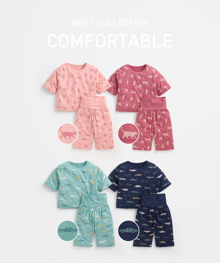 莫代爾印花家居套裝-Baby