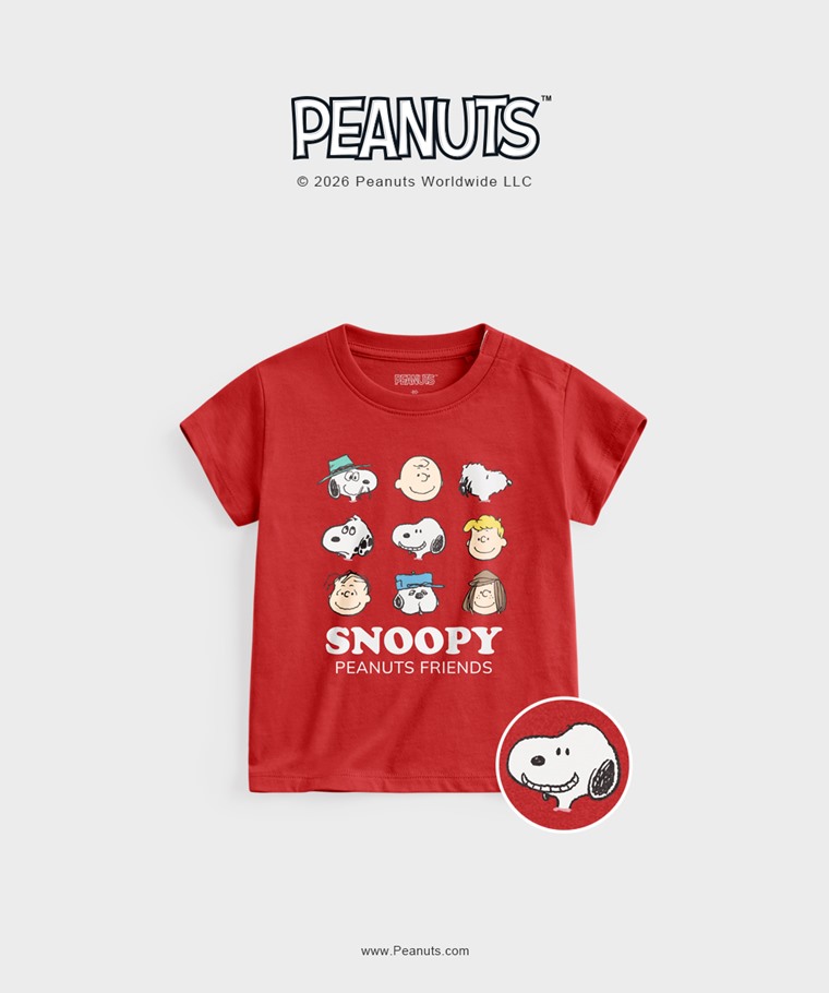 聯名系列T恤-BABY：Baby · 史努比系列印花T恤-08