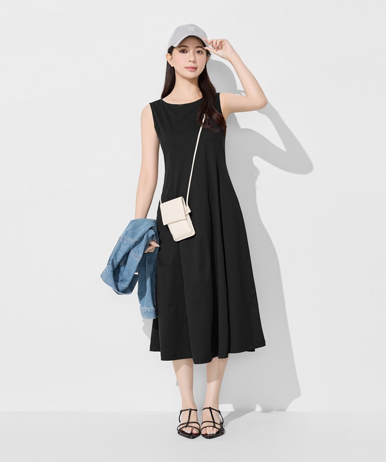 精選女裝推薦：女 · 輕涼彈性長洋裝,女 · 牛仔修身外套