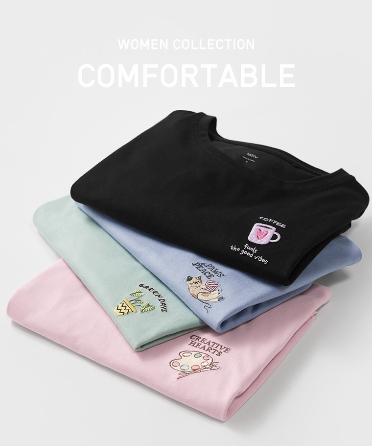 莫代爾寬版電繡上衣-女