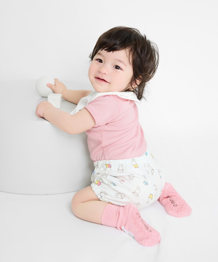 春夏嬰幼兒新品：Baby · Miffy and Friends純棉羅紋套裝組(3入)
