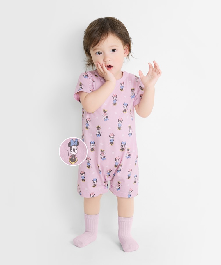 迪士尼系列純棉印花連身衣-Baby