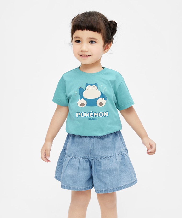 寶可夢印花T恤-01-童