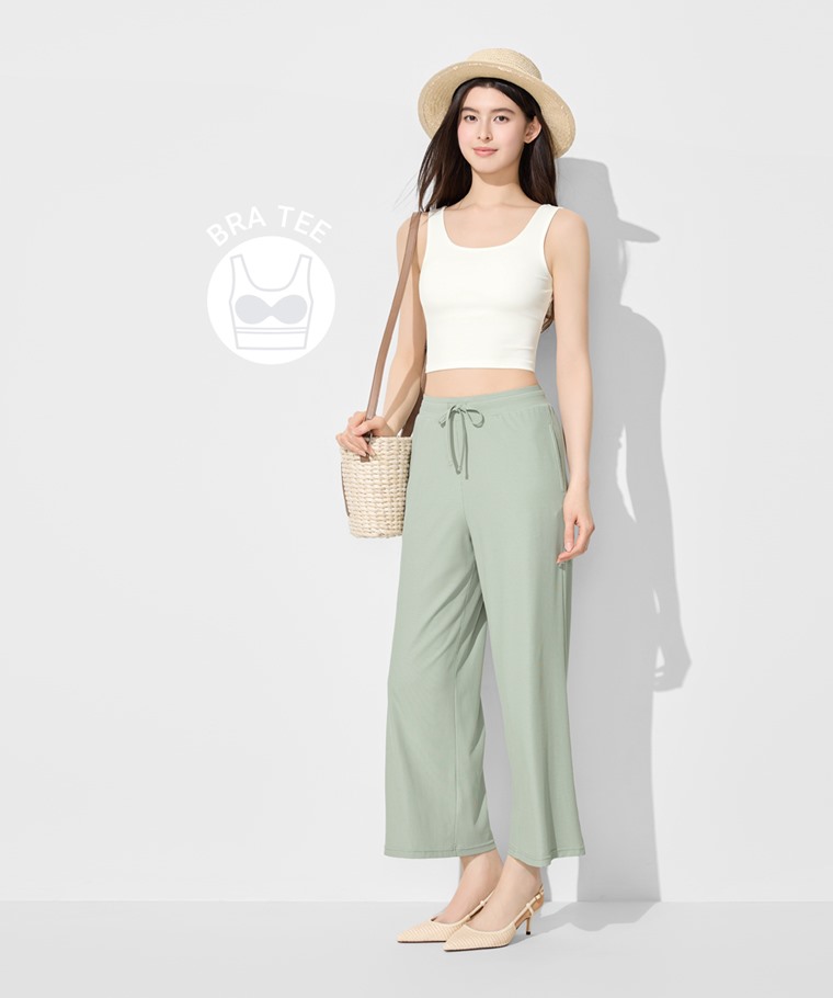 Bra美背方領背心-女