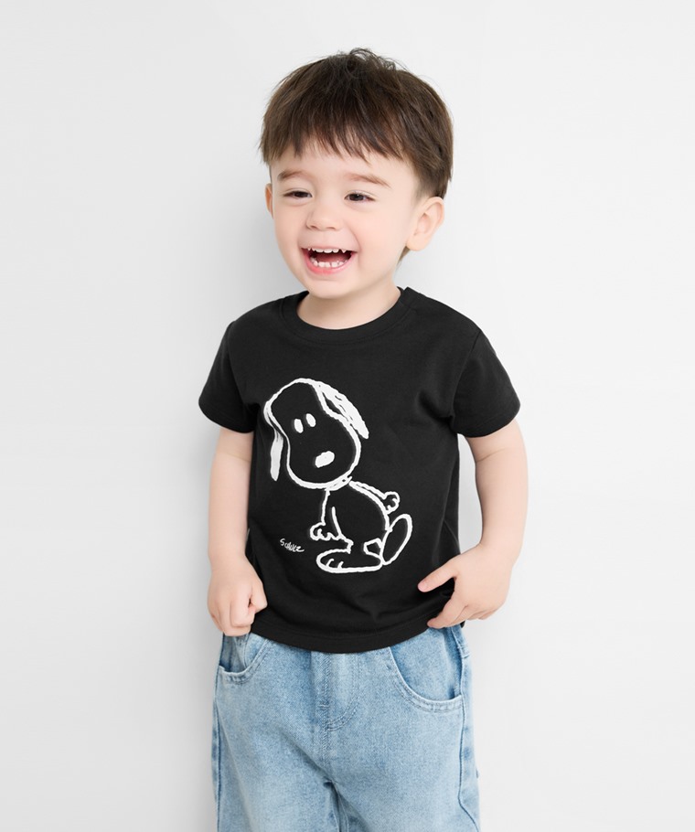 史努比系列印花T恤-02-Baby