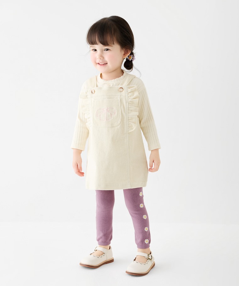 提花針織內搭褲襪-Baby