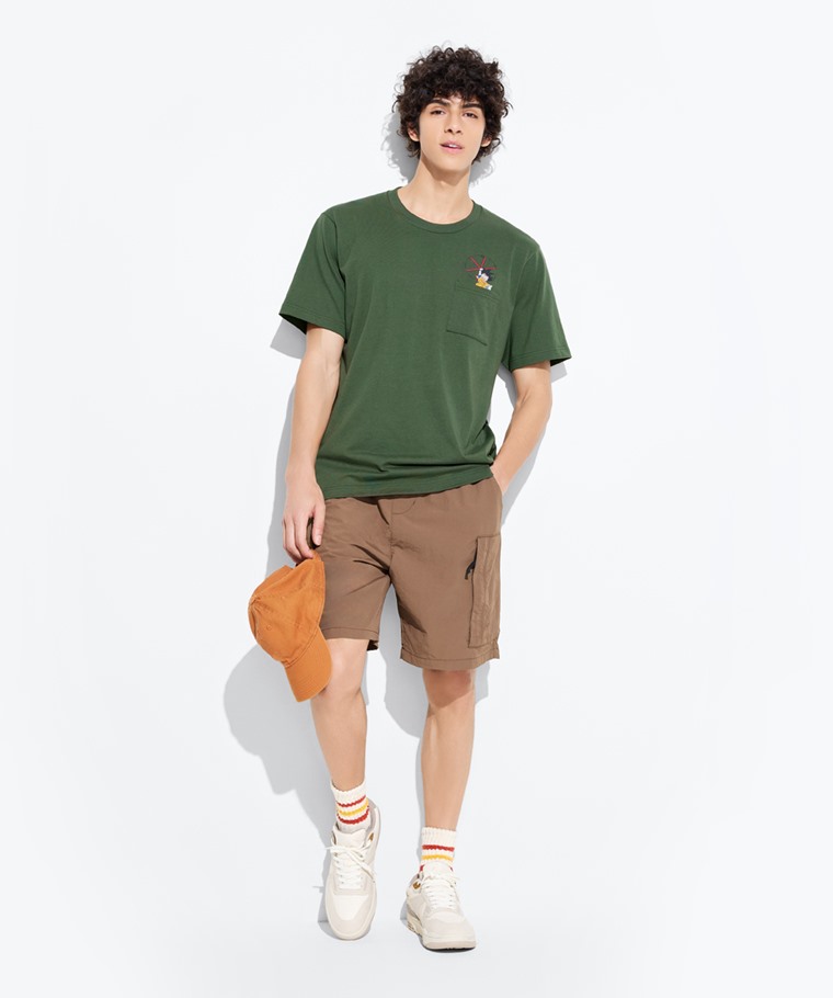 七龍珠大魔口袋印花T恤-03-男