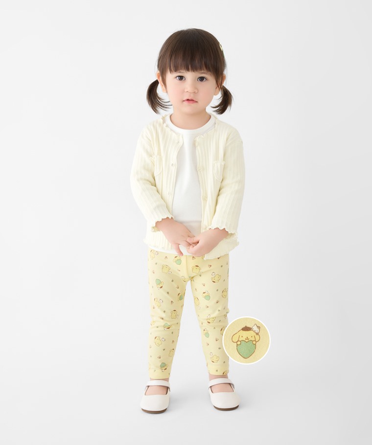 三麗鷗彈力九分內搭褲-02-Baby