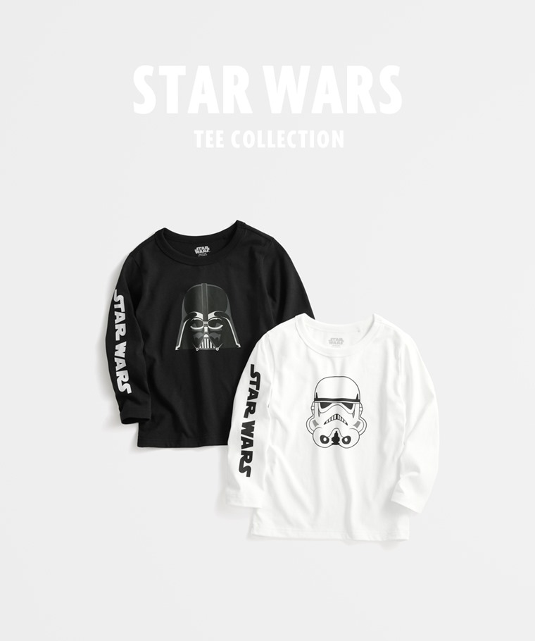 STAR WARS系列長袖印花T恤-02-童
