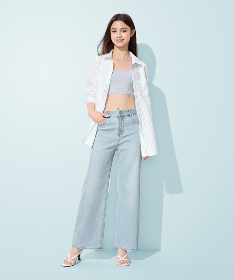 輕涼Bra短版細肩帶背心-女