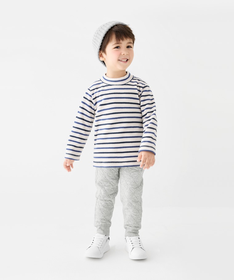 輕型鋪棉束口長褲-童