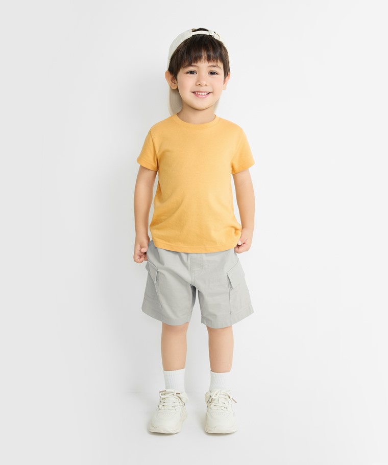 快乾棉圓領T恤-童