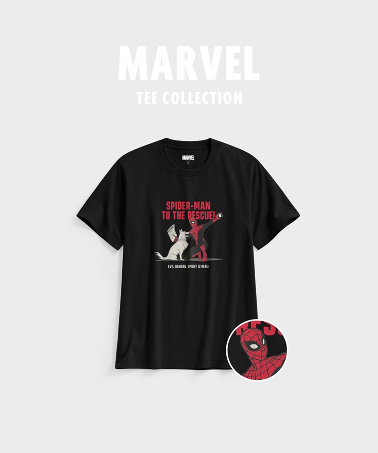 聯名系列T恤-MEN：男 · 漫威系列印花T恤-06