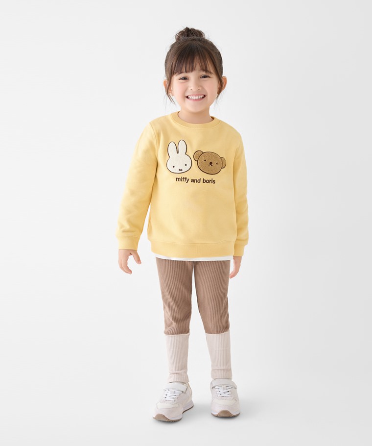 Miffy and Friends毛圈電繡圓領衫-03-童