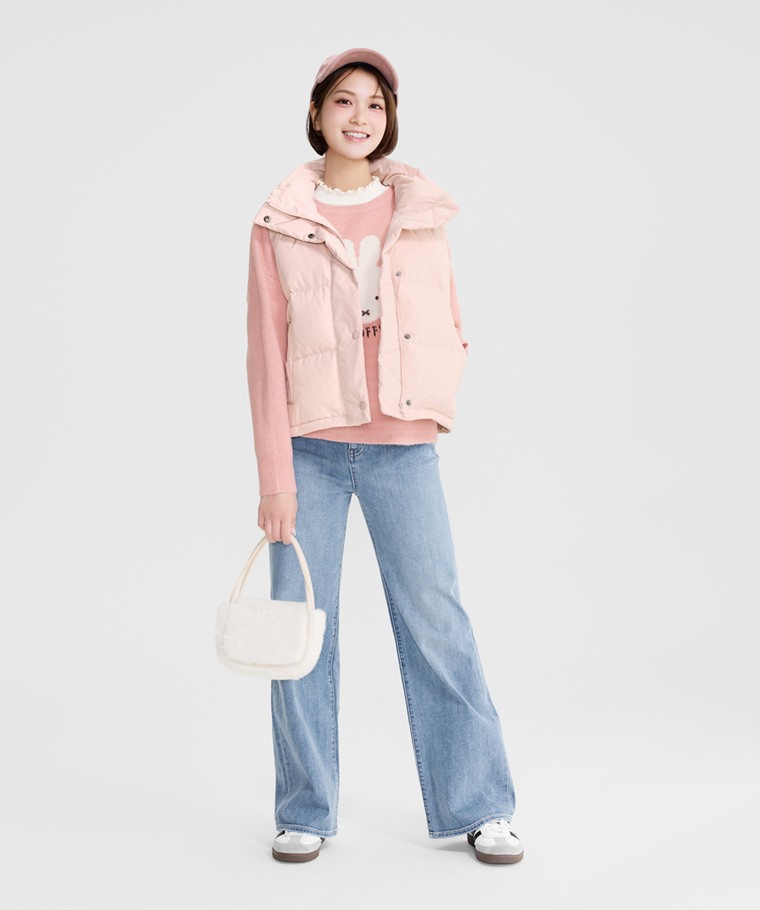 Miffy粗針混紡毛衣-女 - 推薦童款74848，打造溫馨親子穿搭。