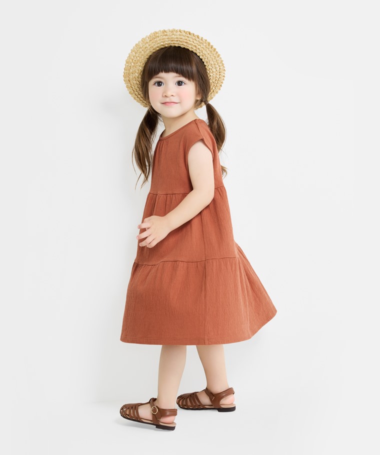 棉質背心洋裝-童