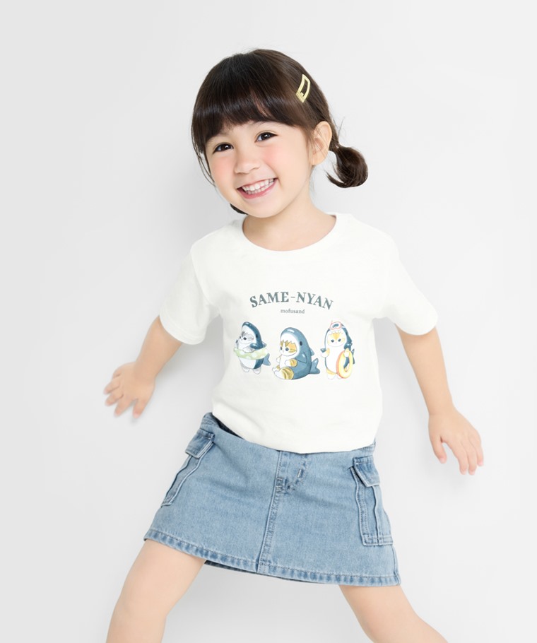 貓福珊迪印花T恤-01-童