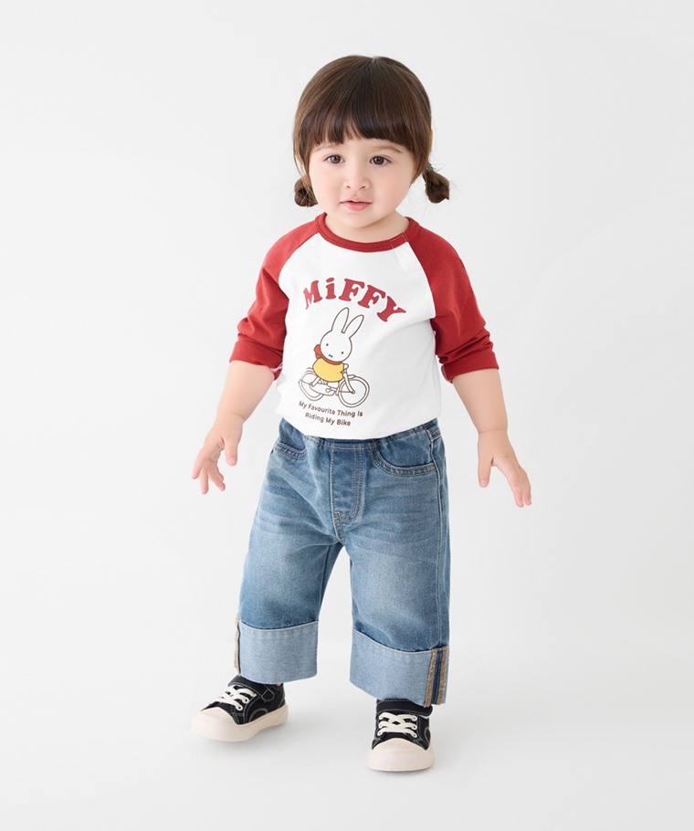 Miffy and Friends拉克蘭長袖印花T恤-01-Baby