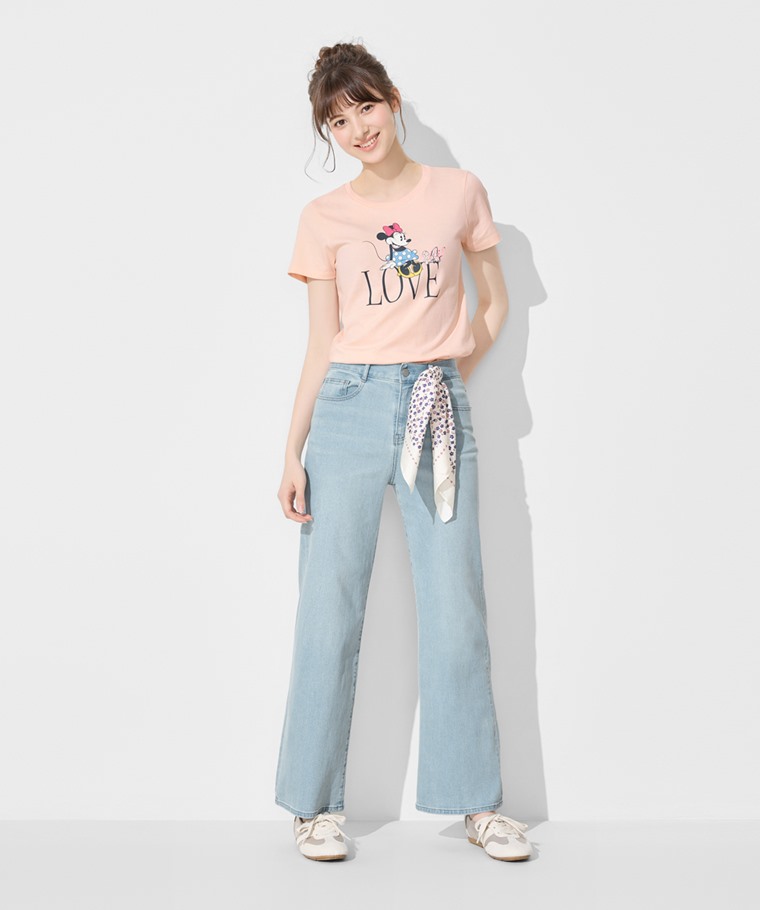 迪士尼系列印花T恤-19-女