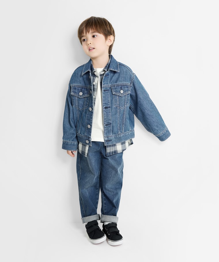 牛仔外套-童