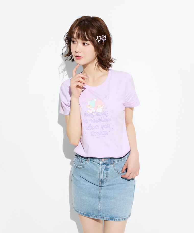 三麗鷗印花T恤-22-女