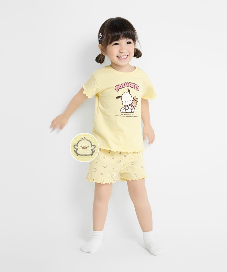 三麗鷗純棉木耳邊家居套裝-02-童