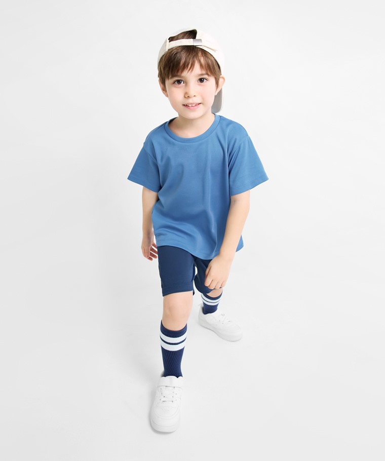 吸排網眼T恤-童