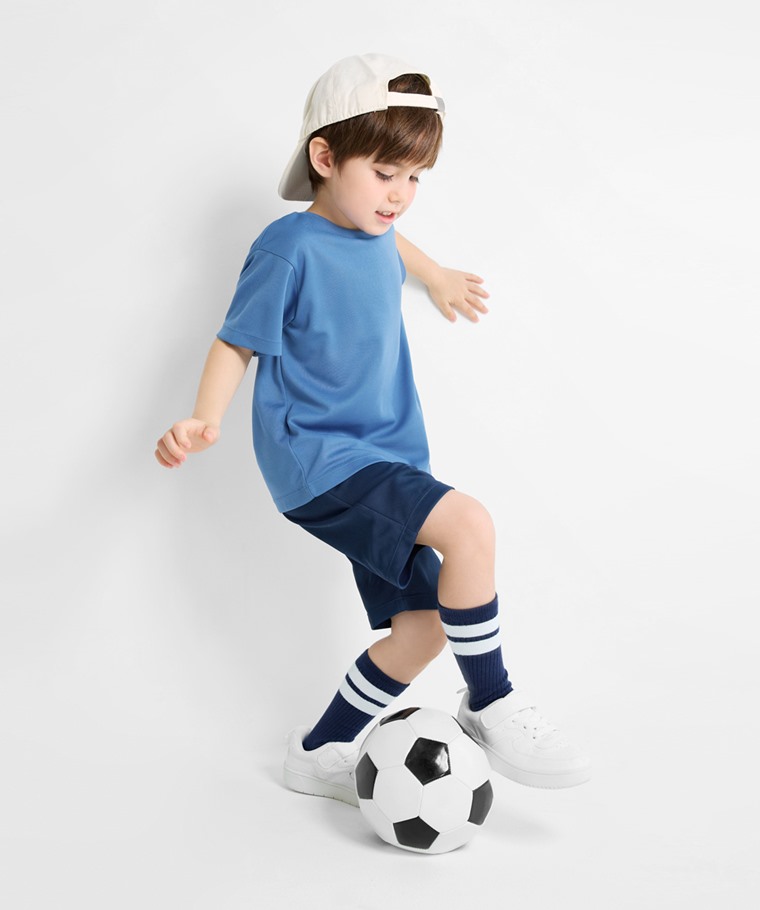 吸排網眼T恤-童