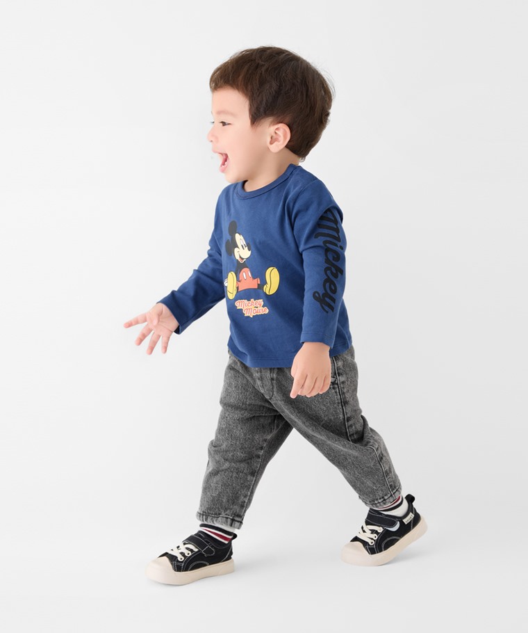 迪士尼系列長袖印花T恤-03-Baby